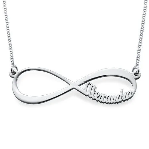 Personalized Infinity Name Necklace