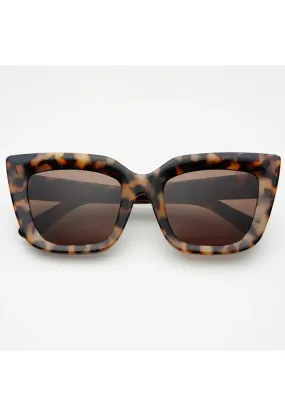 Portofino Cat Eye Sunglasses-Tort