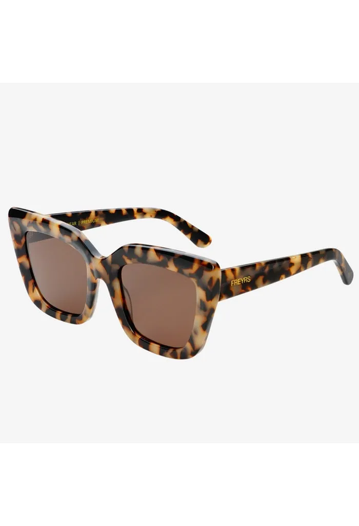 Portofino Cat Eye Sunglasses-Tort