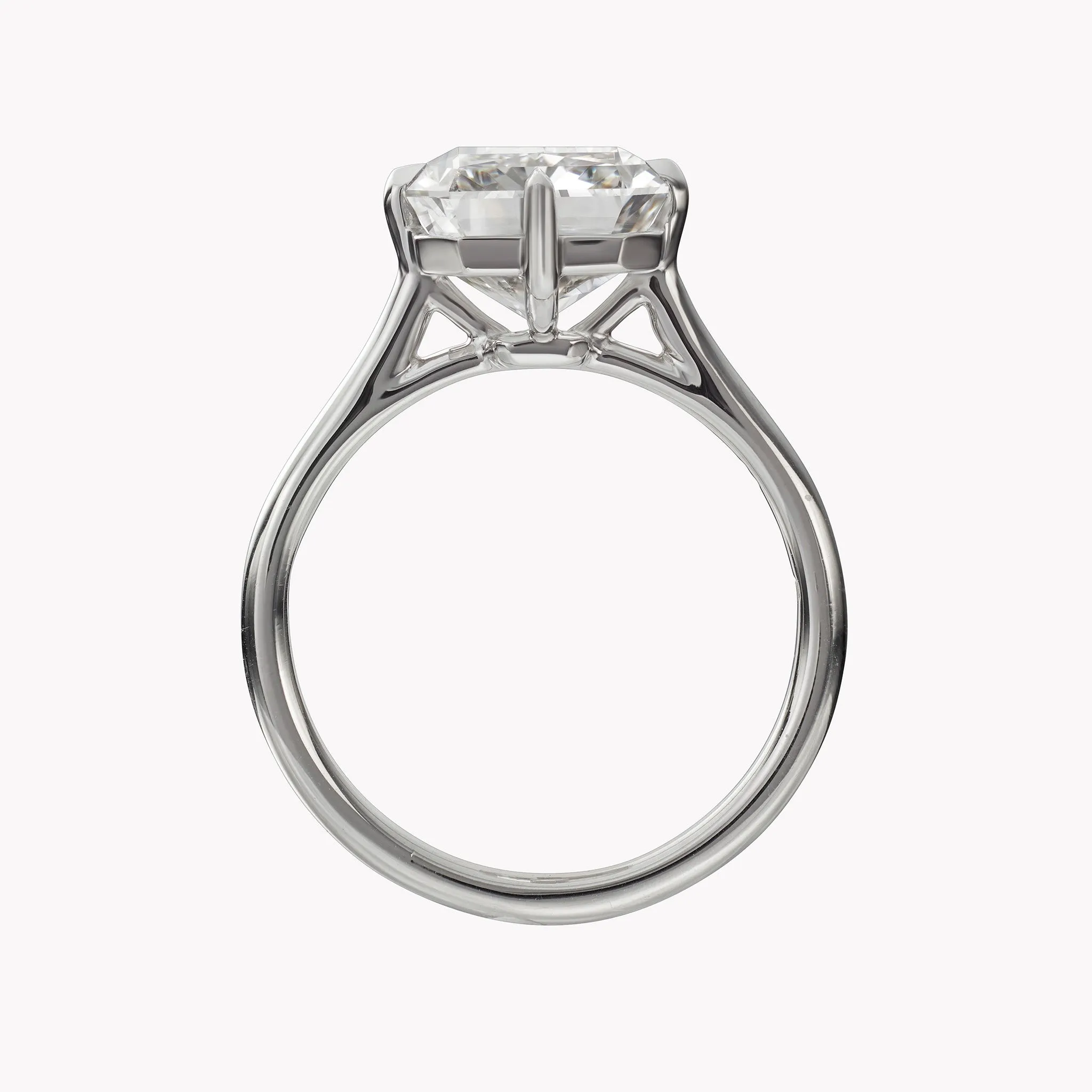 Radiant Cut Solitaire Engagement Ring