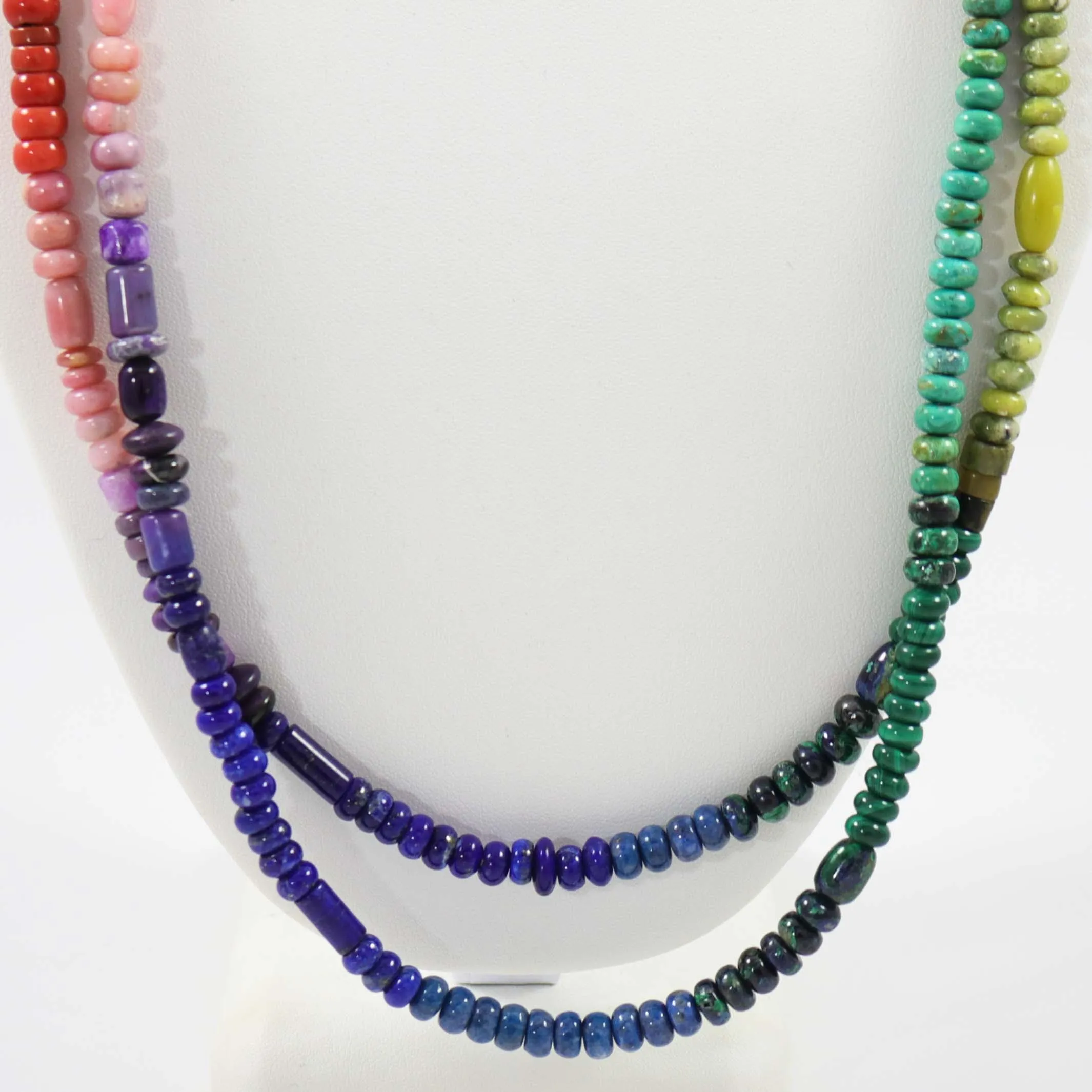 Rainbow Bead Necklace