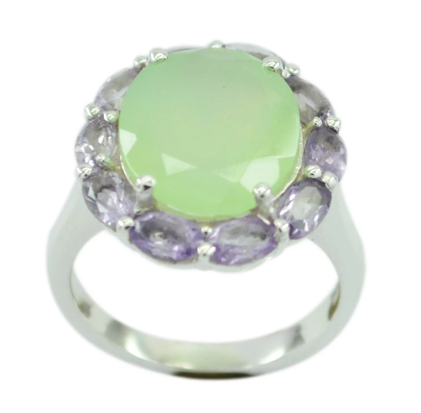 Resplendent Gemstone Multi Stone 925 Silver Ring Best Selling Item