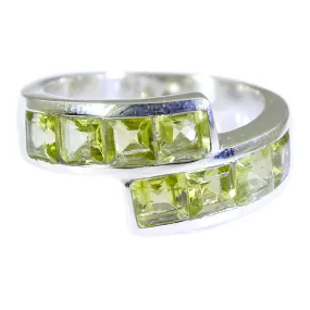 Riyo Designer Gem Peridot 925 Silver Rings Fast-Fix Jewelry Repair