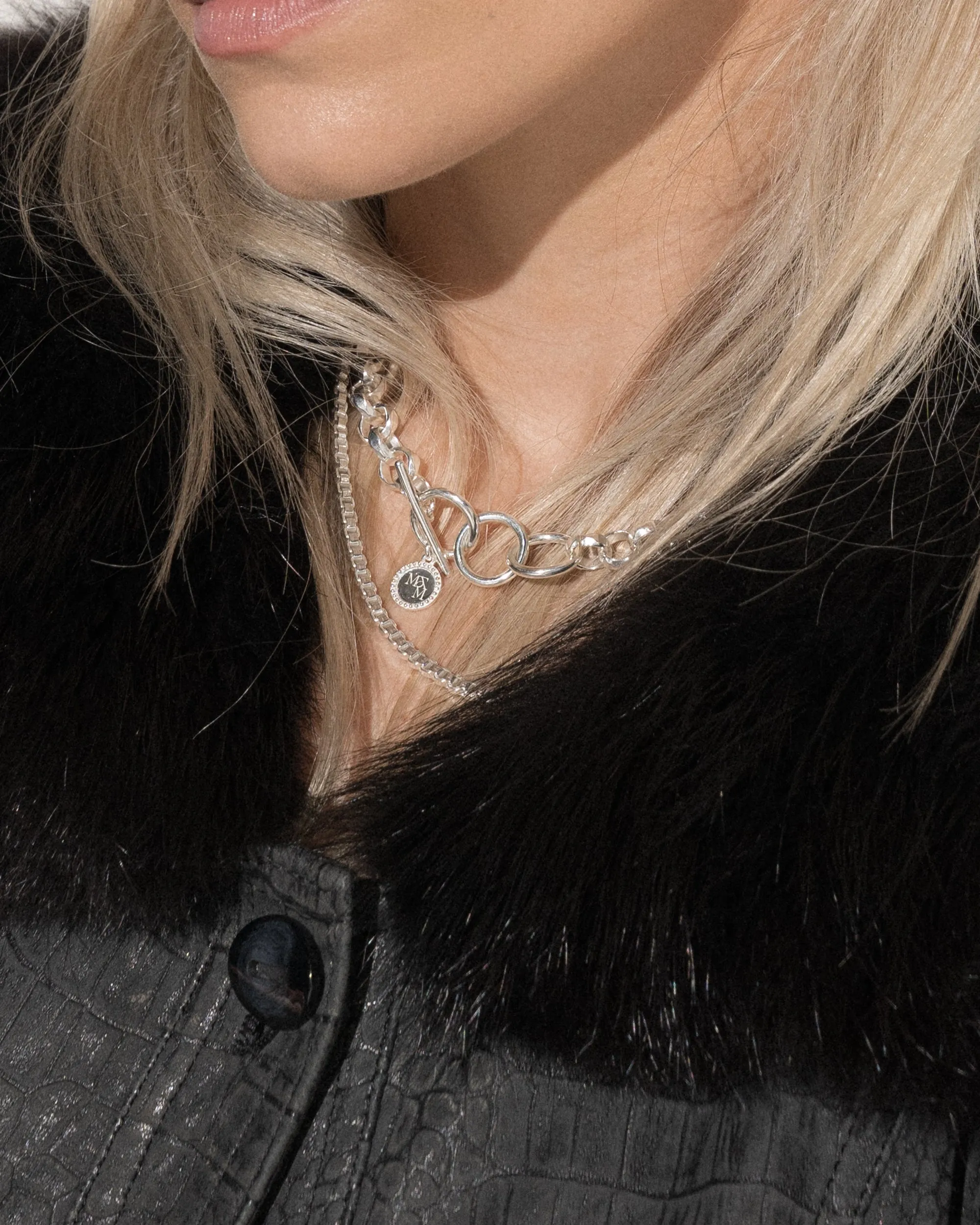 ROXANNE Silver Necklace