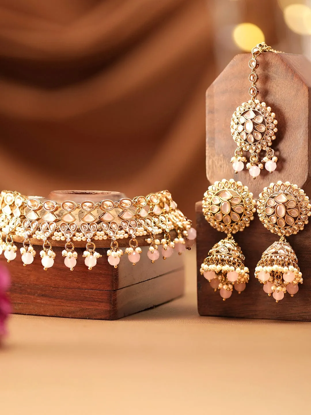 Rubans 22K Gold Plated Jewellery Set