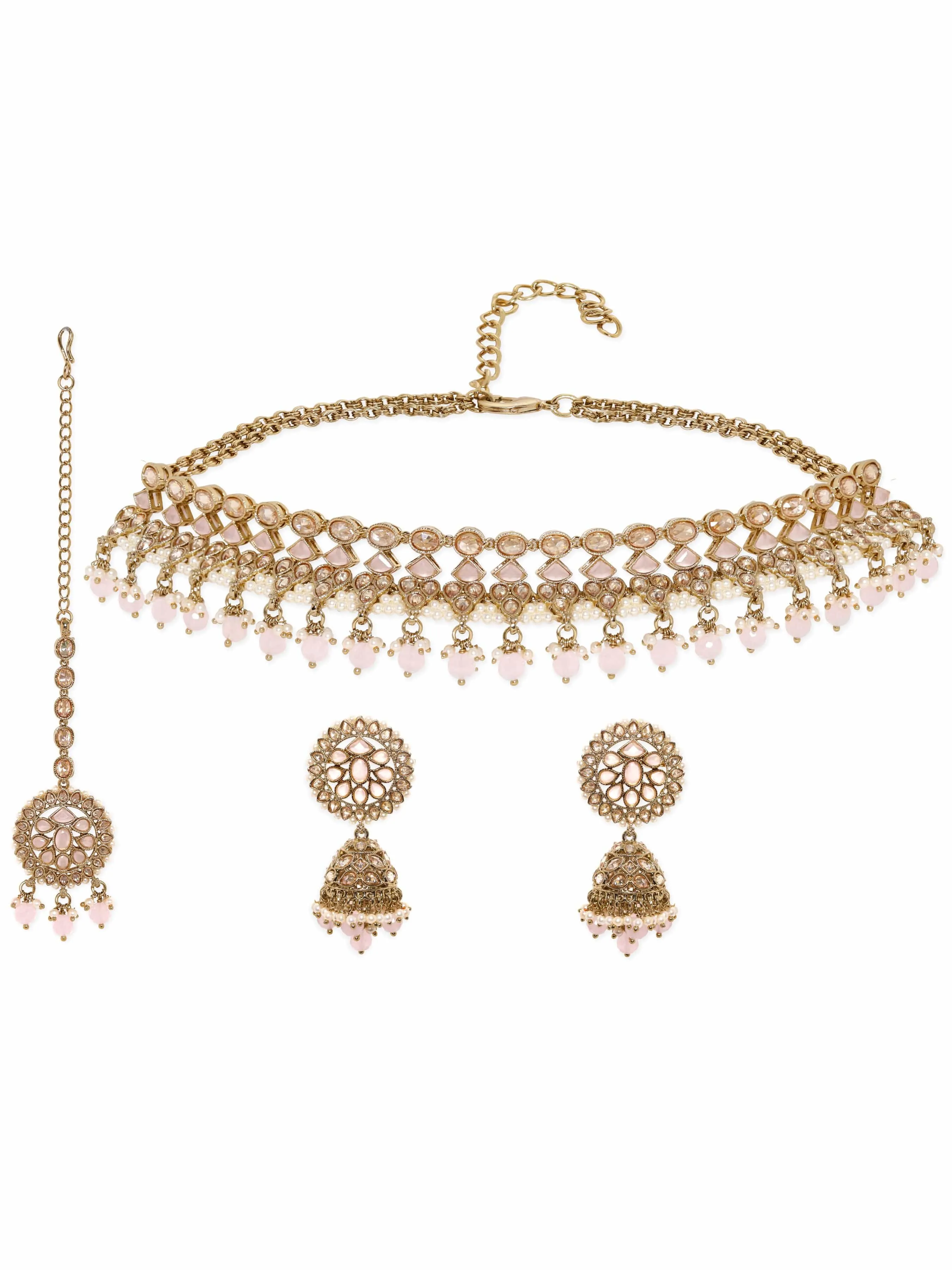 Rubans 22K Gold Plated Jewellery Set