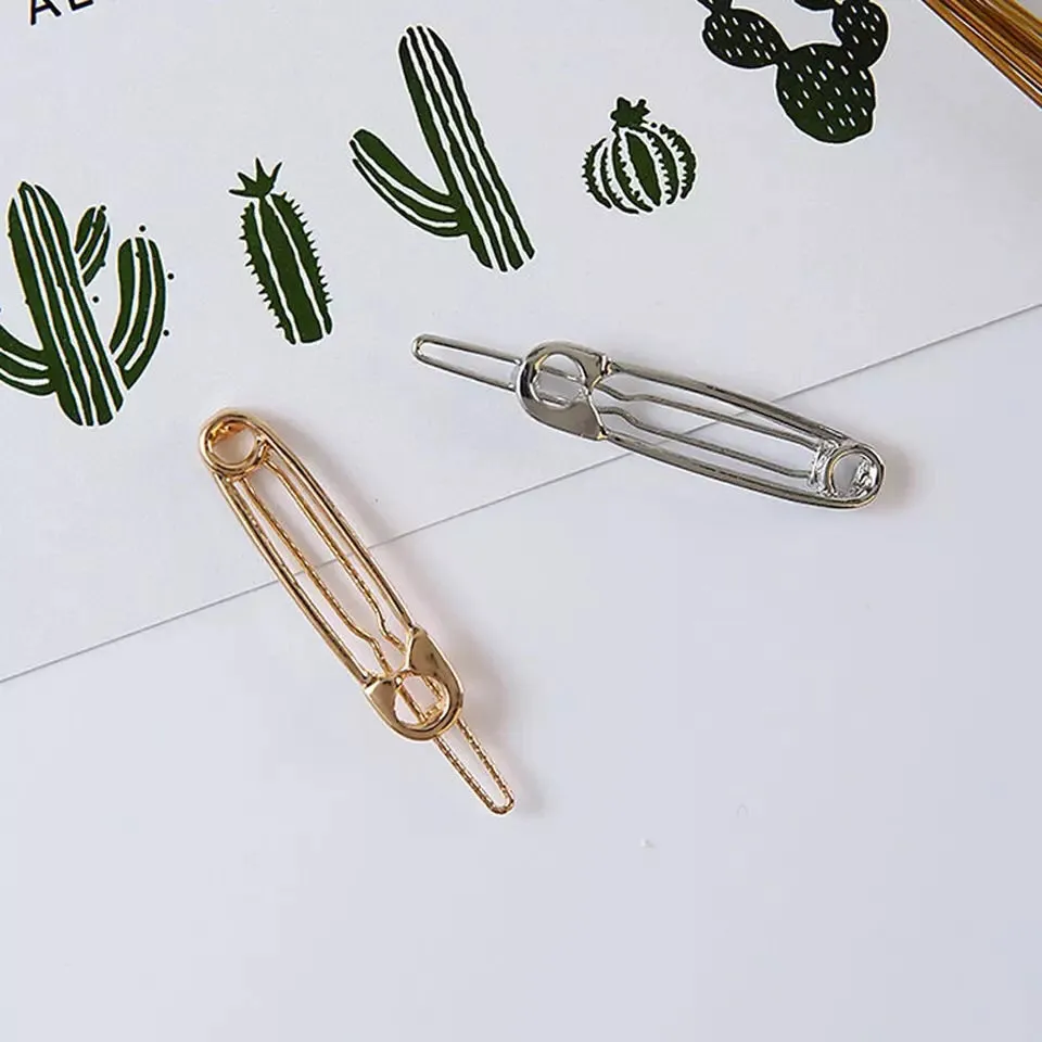 Safety Pin Hair Pin Set (Set of 2)