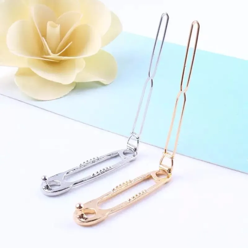 Safety Pin Hair Pin Set (Set of 2)