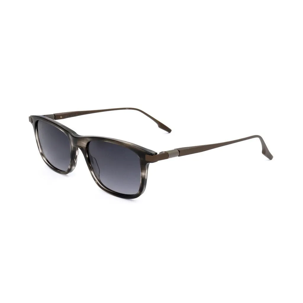 Safilo CALIBRO02S Acetate Men's Sunglasses, Striped Grey