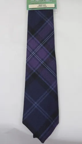 Scottish Thistle Tartan Tie