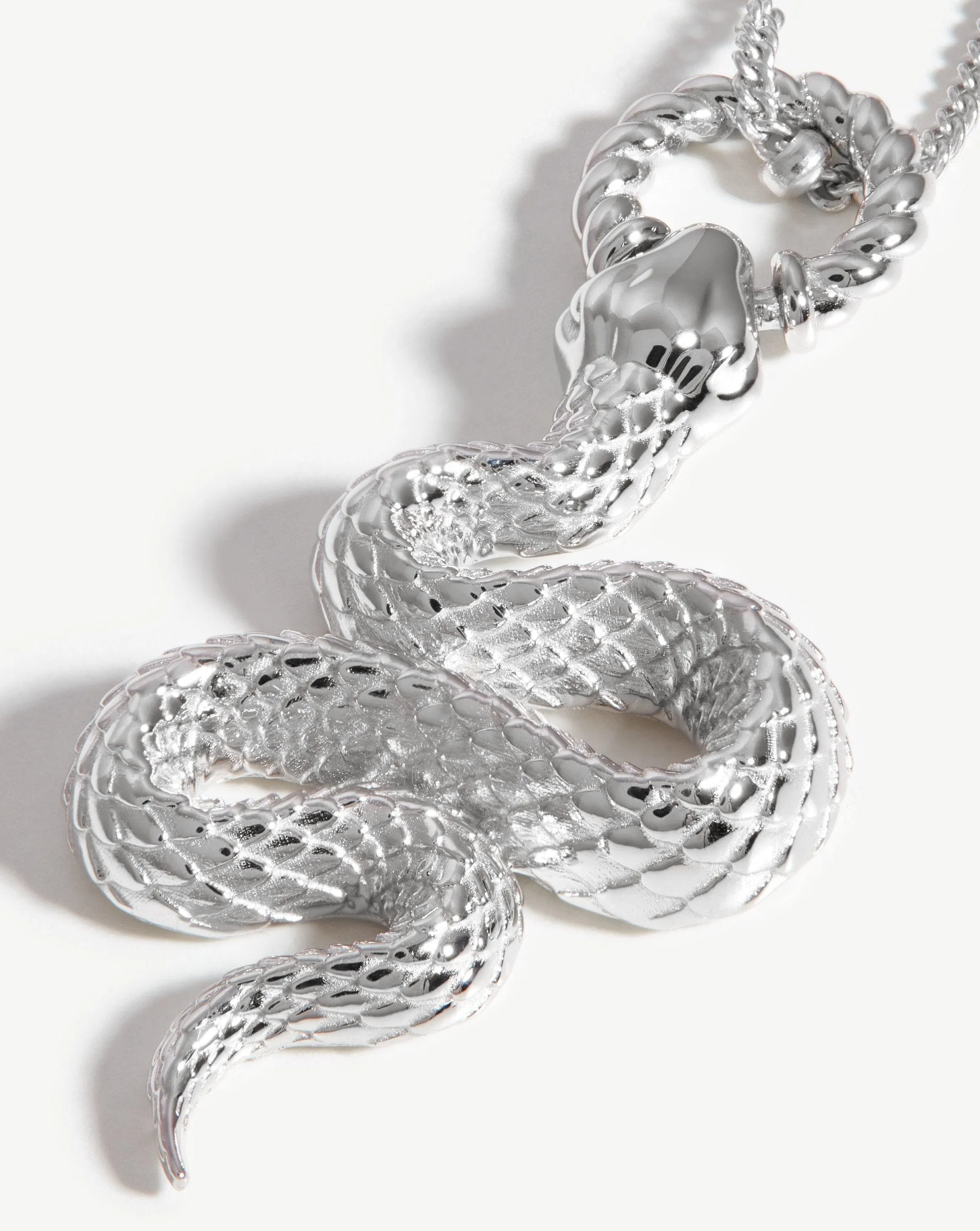 Snake Pendant Necklace