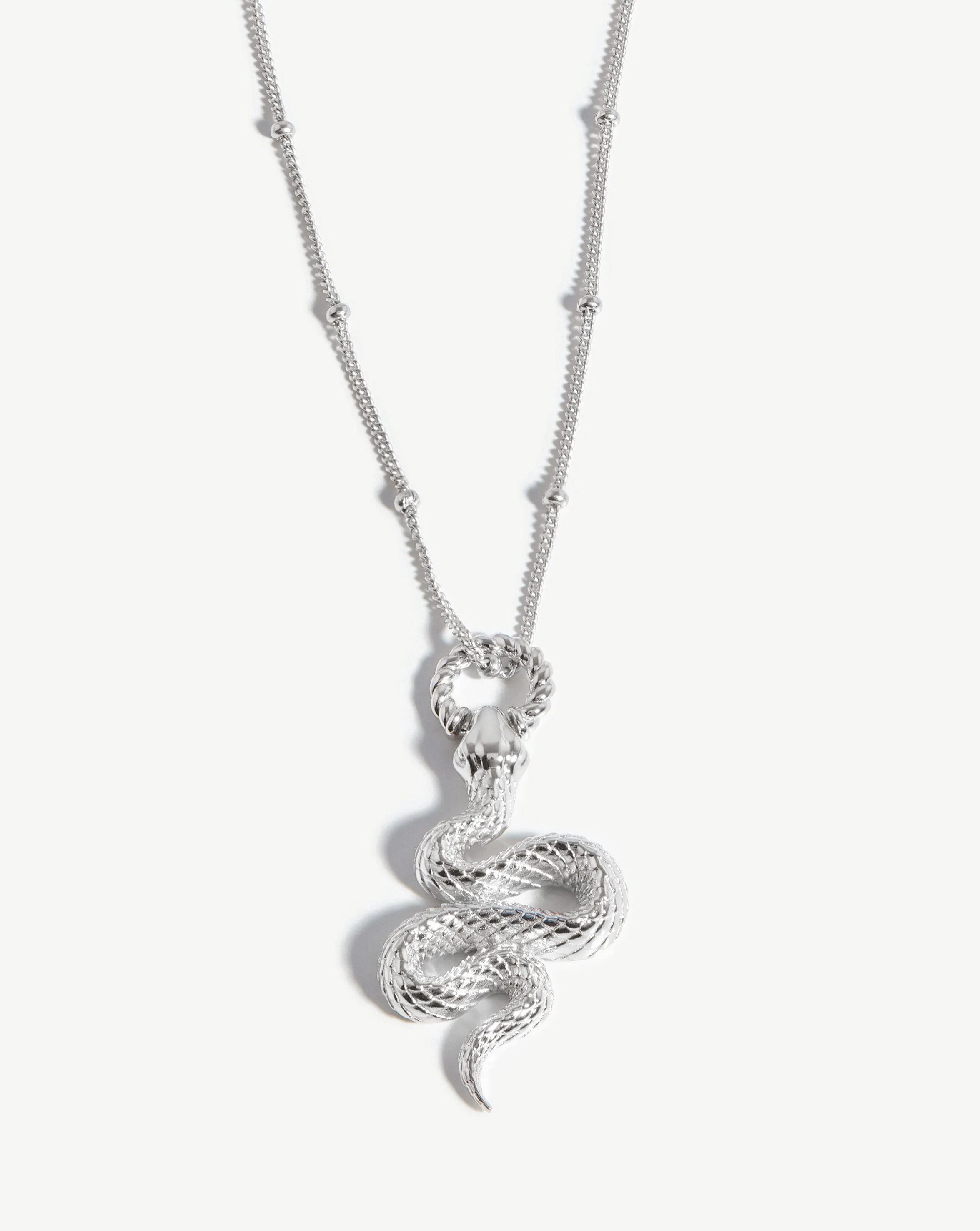 Snake Pendant Necklace