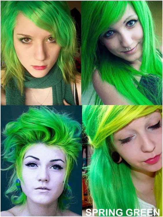 Spring Green Directions Semi-Permanent Hair Colour