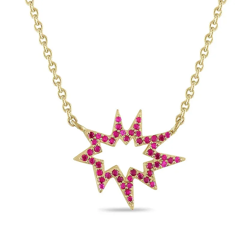 Stellina Nova Ruby Necklace