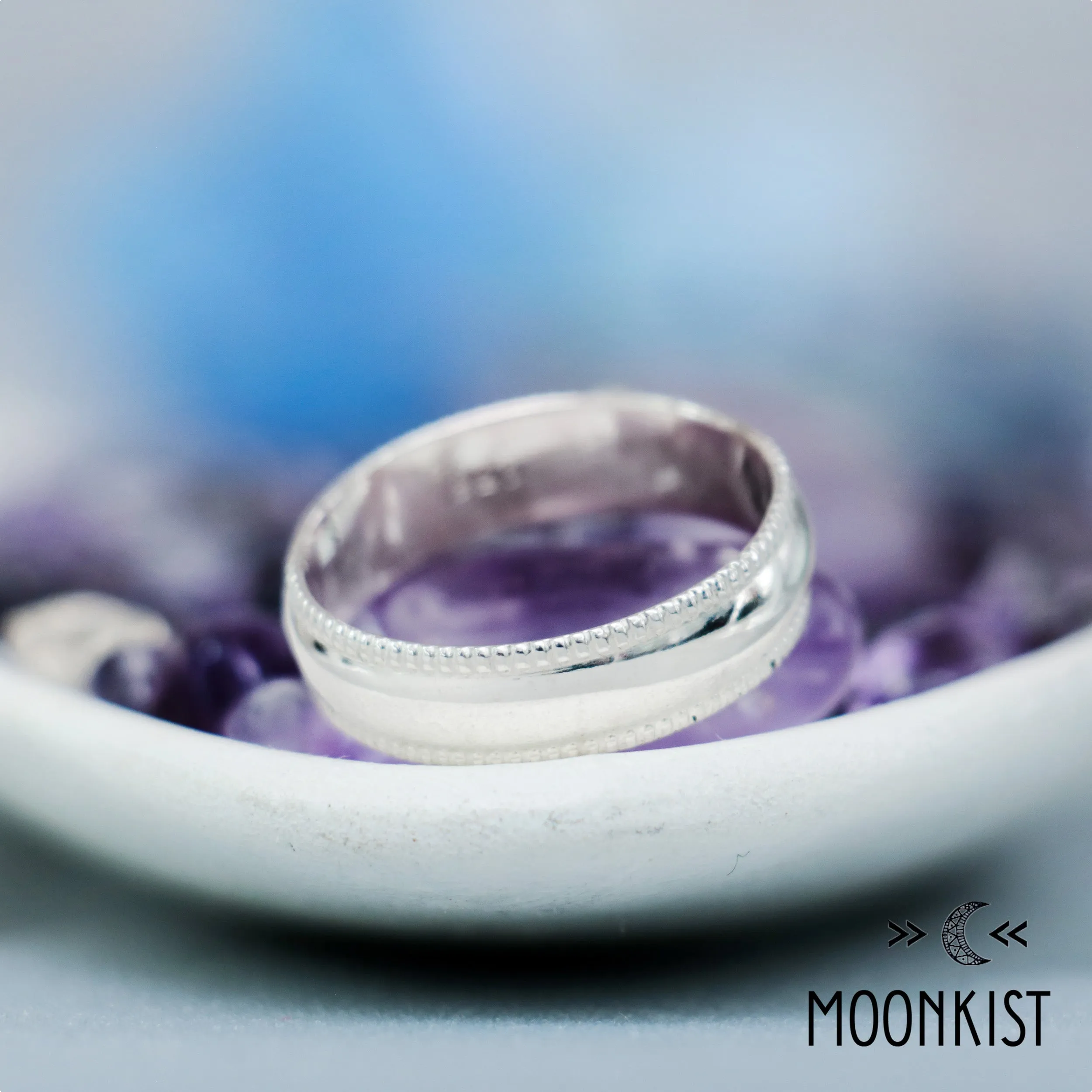 Sterling Silver Classic Wedding Band | Moonkist Designs