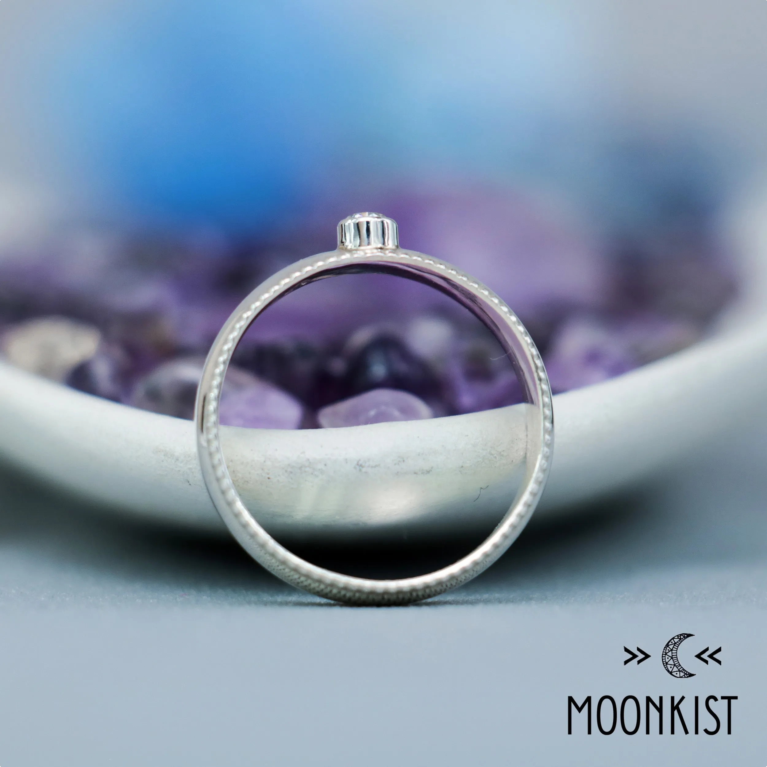 Sterling Silver Classic Wedding Band | Moonkist Designs