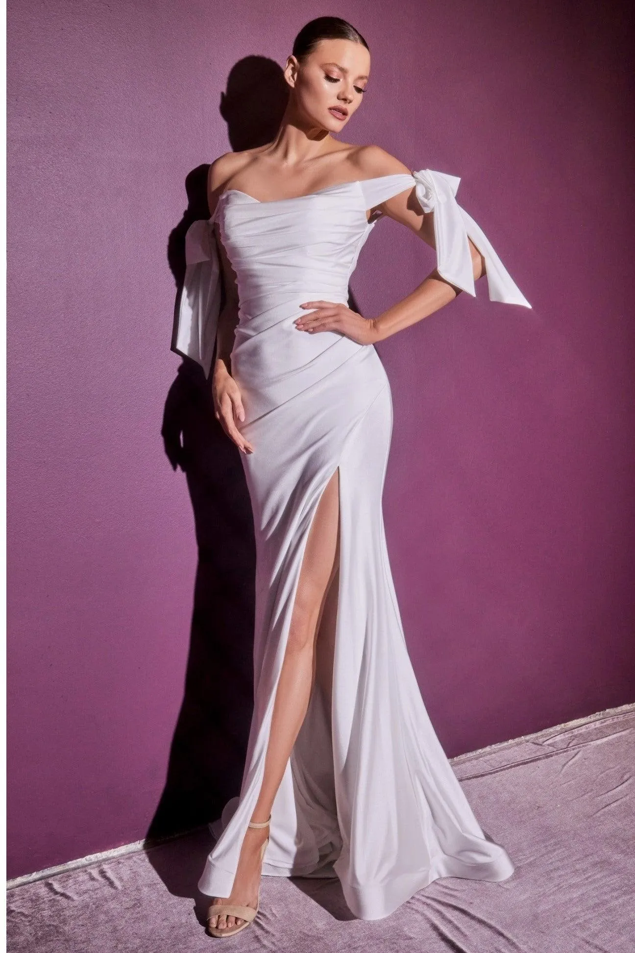 Tara Gown - White