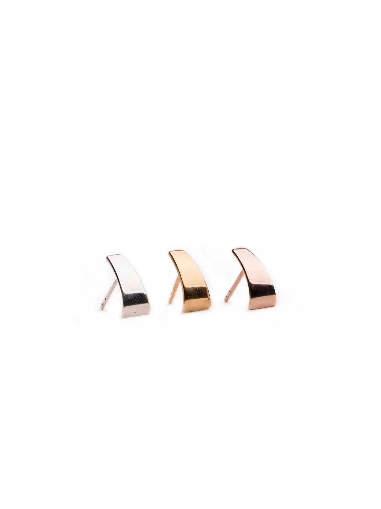 Terita Gold Stud Earrings