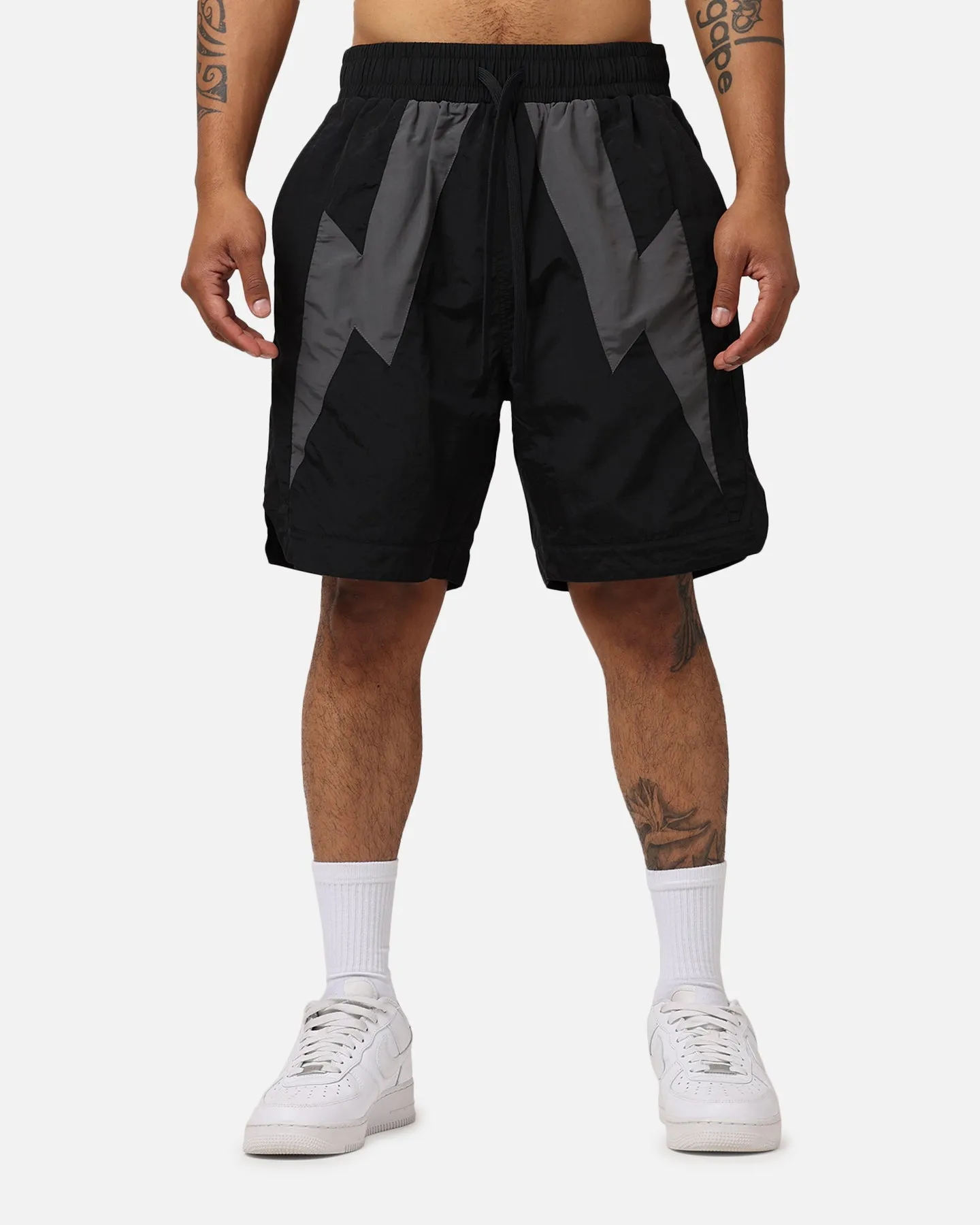 The Anti Order Eres Nylon Shorts Black/Grey