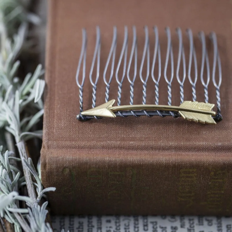 Tiny Arrow Hair Comb