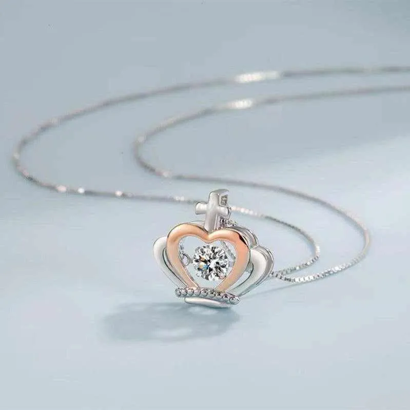 To My Daughter in law-Luxe Crown Necklace Gift Set