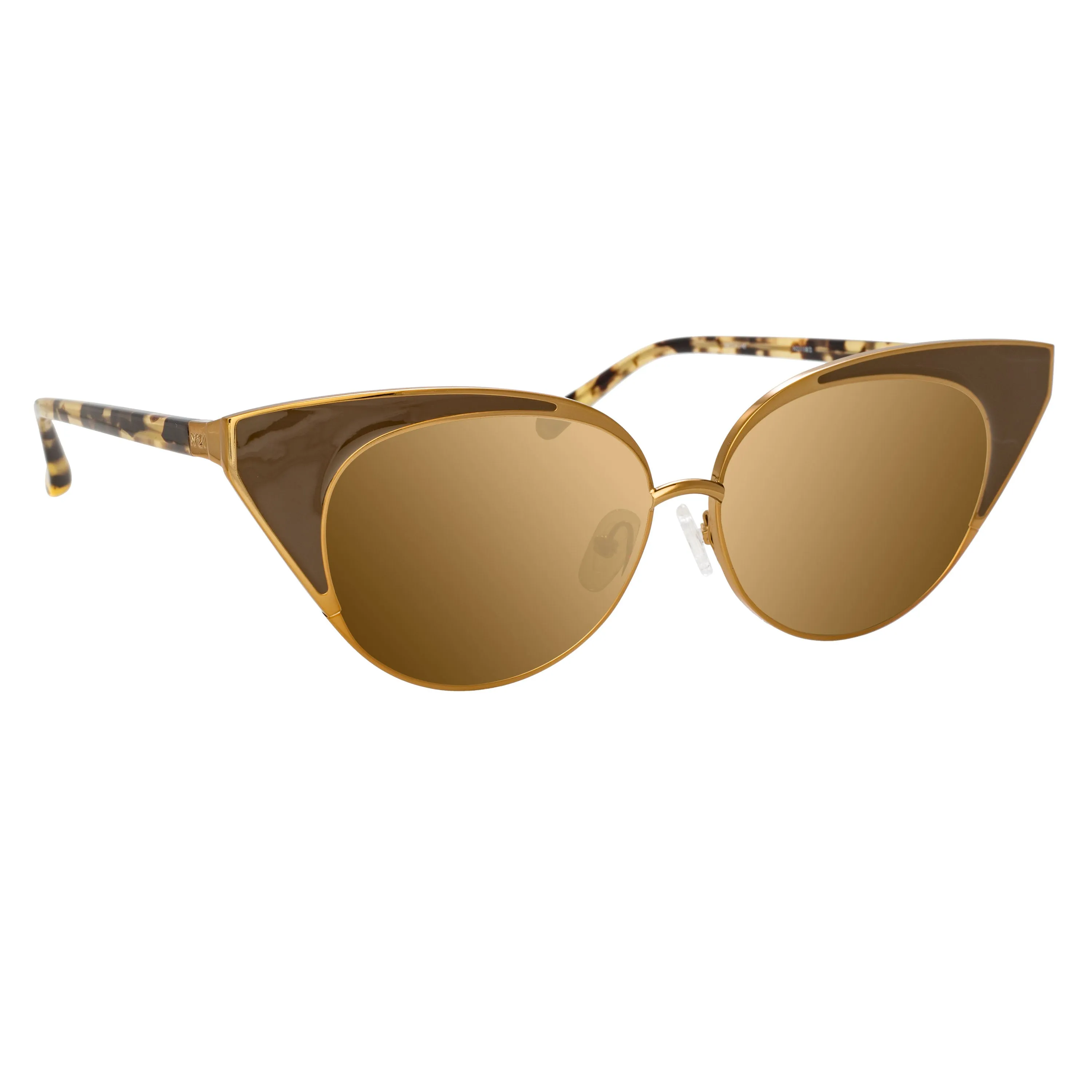 Tortoiseshell Cat-Eye Sunglasses