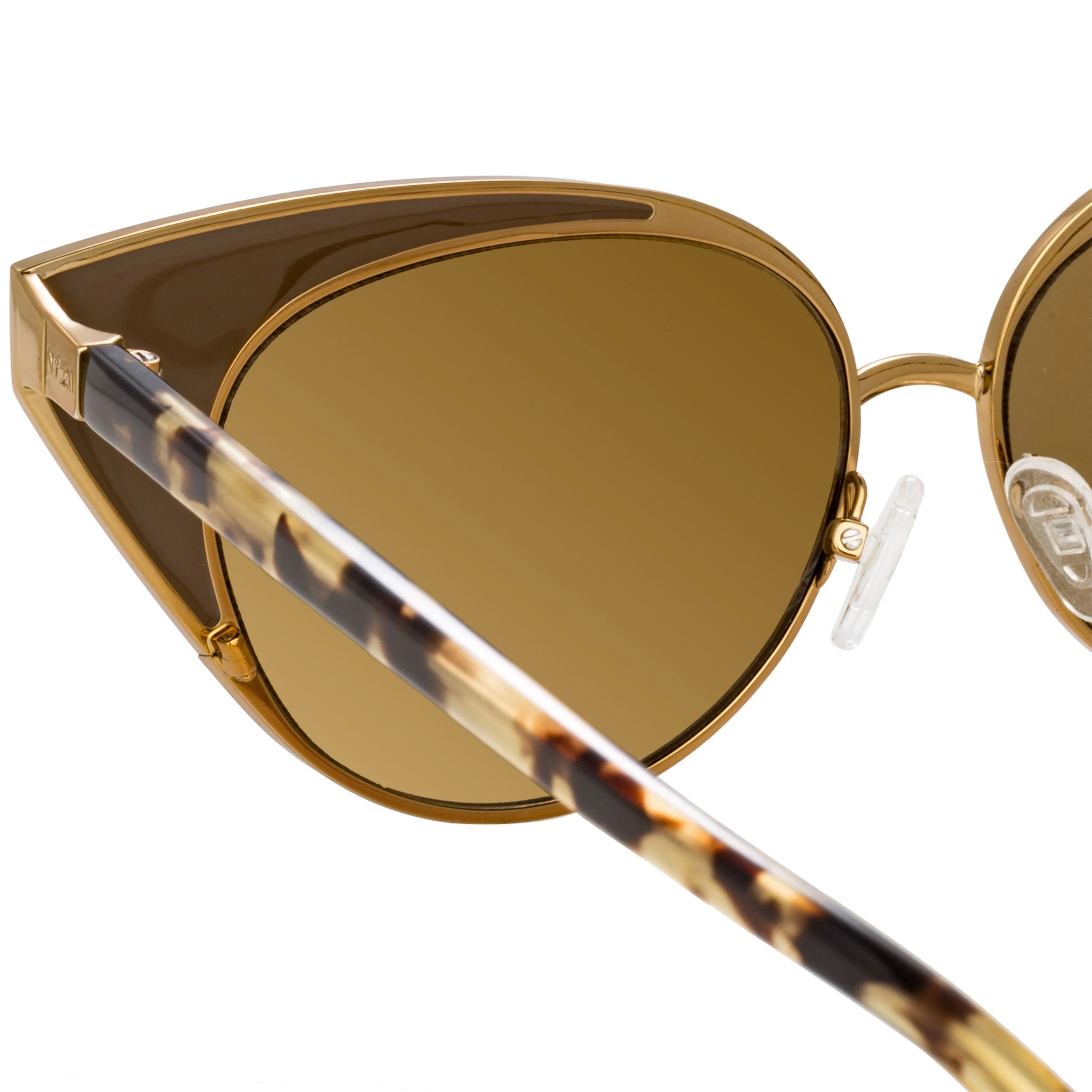 Tortoiseshell Cat-Eye Sunglasses