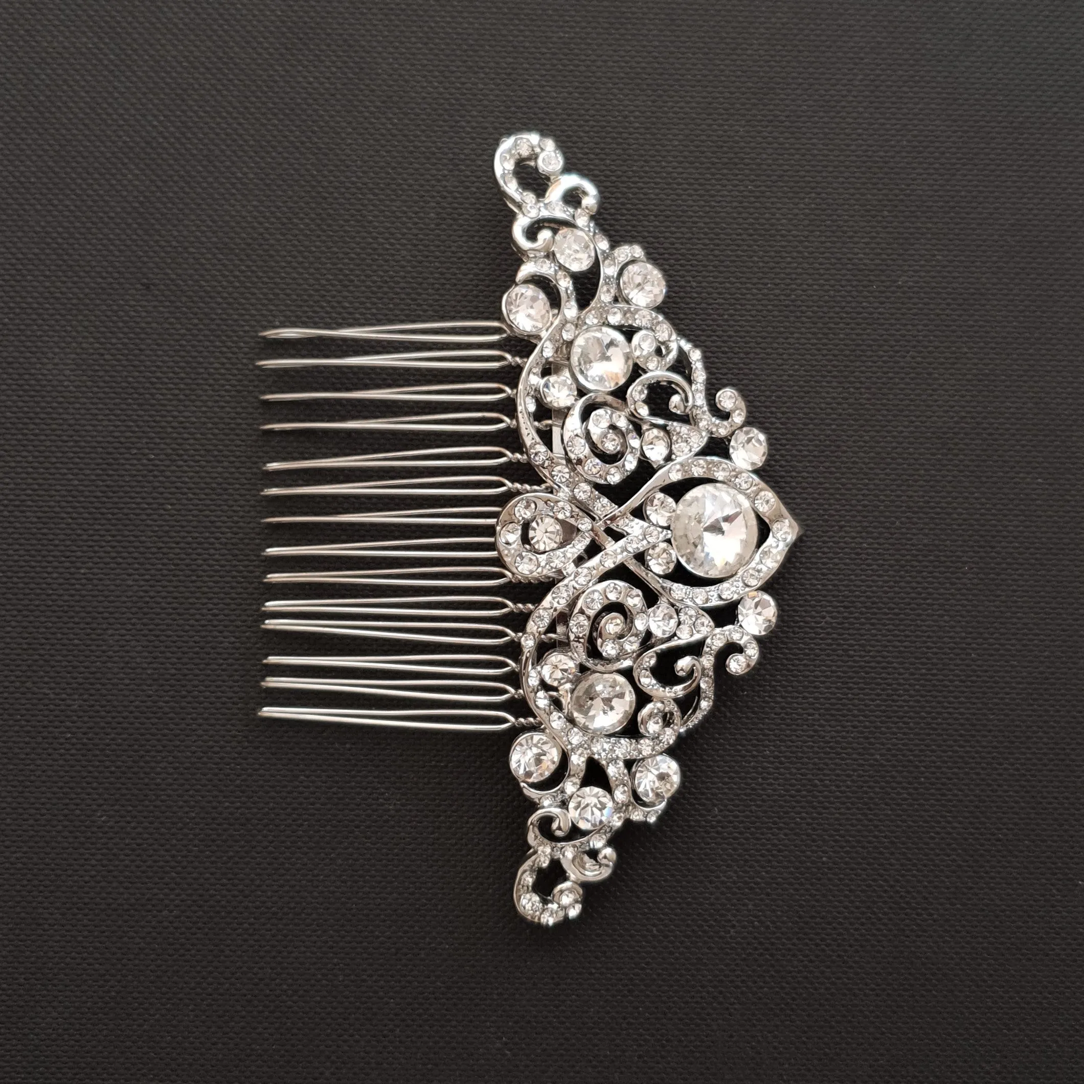 Vintage Wedding Hair Comb-Estelle