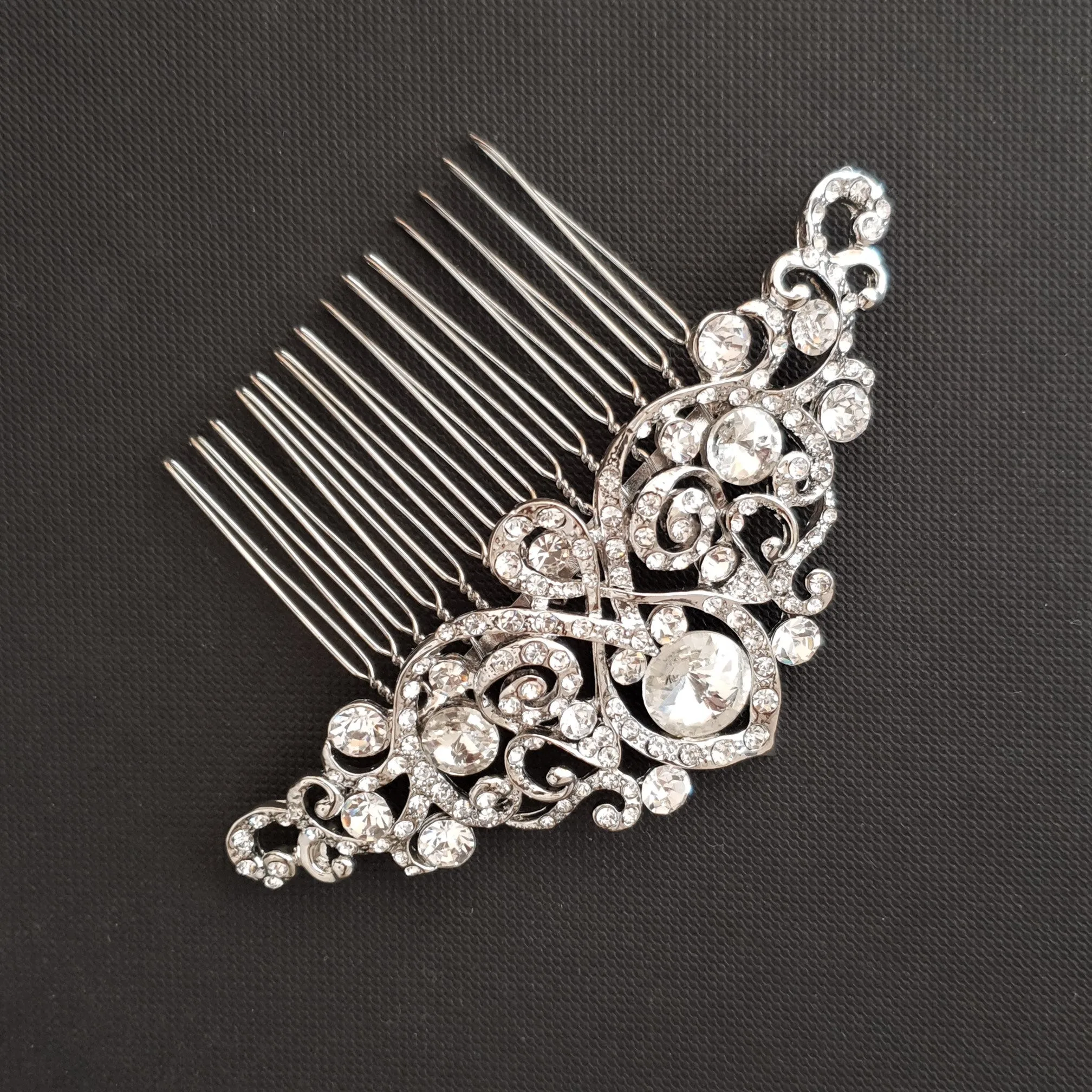 Vintage Wedding Hair Comb-Estelle